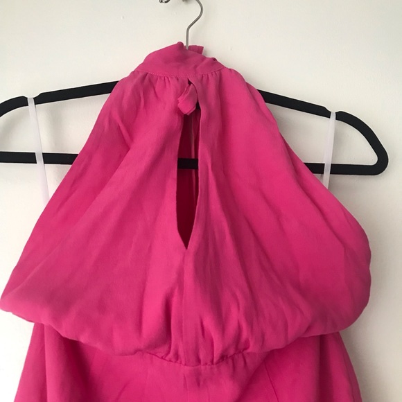 By the way Ezra Keyhole Romper in Pink - Picture 5 of 8